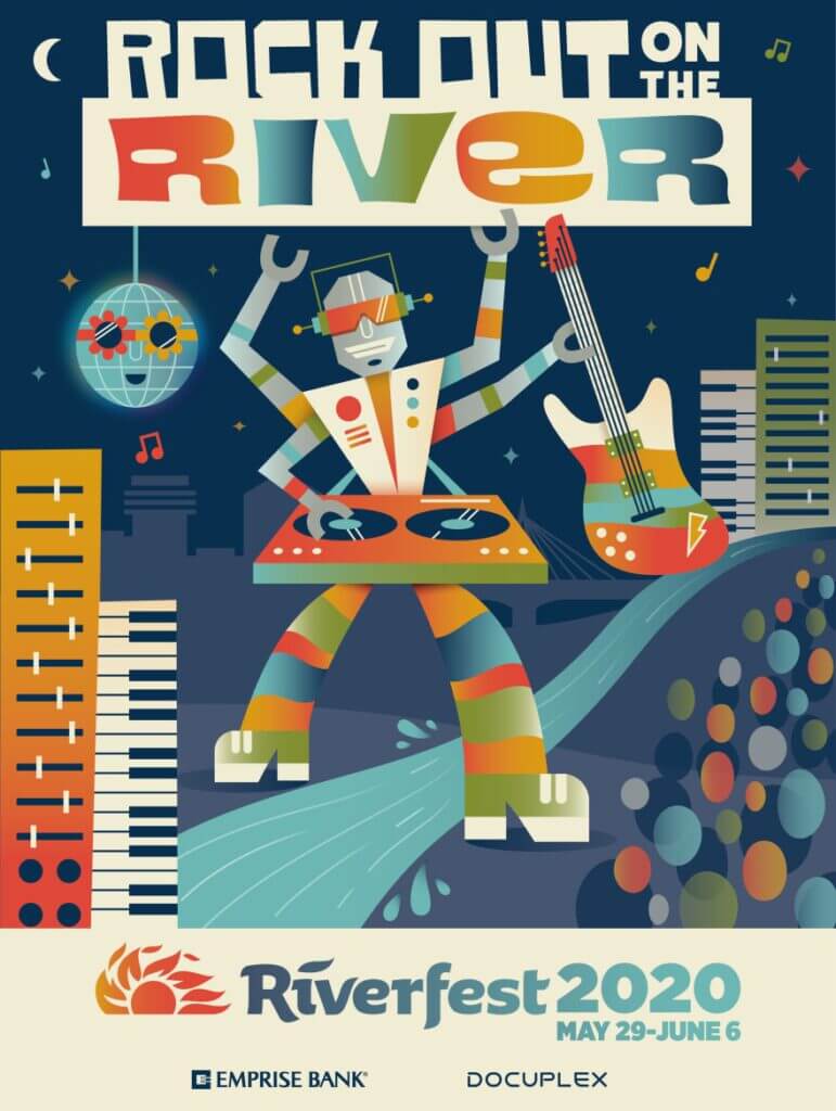 Festival Posters Wichita Riverfest